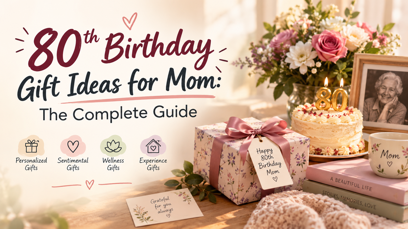 80th Birthday Gift Ideas for Mom